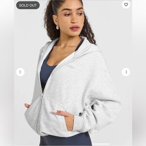 Oner Active Mid Weight Zip Through Hoodie Size M